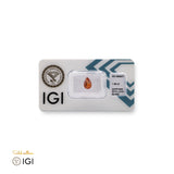 Orange Sapphire (Lead Glass-Filled) – Certified by IGI | 1.96 Carats | Report No. 601399907