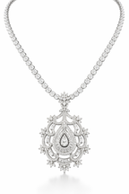 Royal Teardrop Heritage Necklace-Saleh Sallom