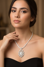 Royal Teardrop Heritage Necklace-Saleh Sallom