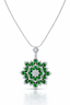 Emerald Bloom Heritage Pendant-Saleh Sallom