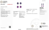 COLOR CHANGE SHAPPHIRE EARRINGS BY SALEH SALLOM | 6.34g 18K - 5.00 CT - Saleh Sallom