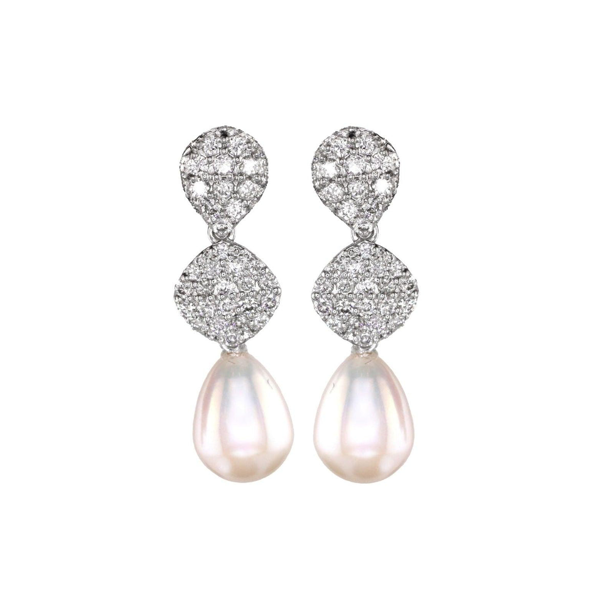 DIAMOND EARRING BY SALEH SALLOM | 4.07g 18K - 0.38 CT - Saleh Sallom