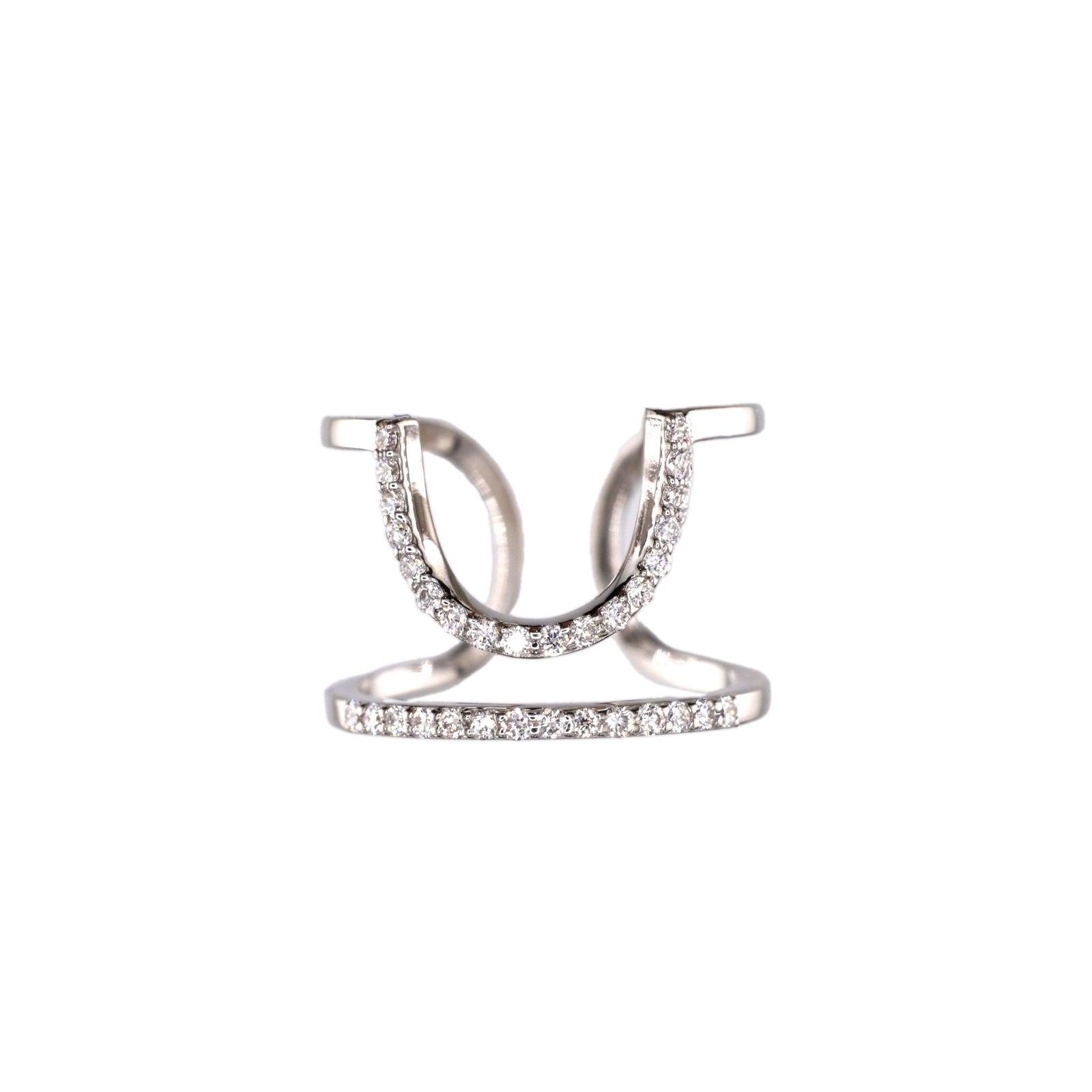 DIAMOND NAILRING BY SALEH SALLOM | 1.870g 18K - 0.200CT - Saleh Sallom