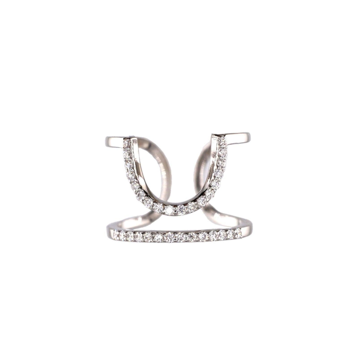 DIAMOND NAILRING BY SALEH SALLOM | 1.870g 18K - 0.200CT - Saleh Sallom