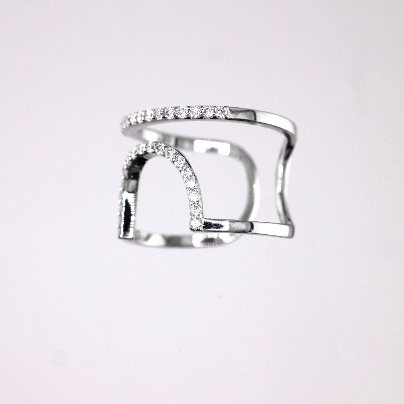 DIAMOND NAILRING BY SALEH SALLOM | 1.870g 18K - 0.200CT - Saleh Sallom