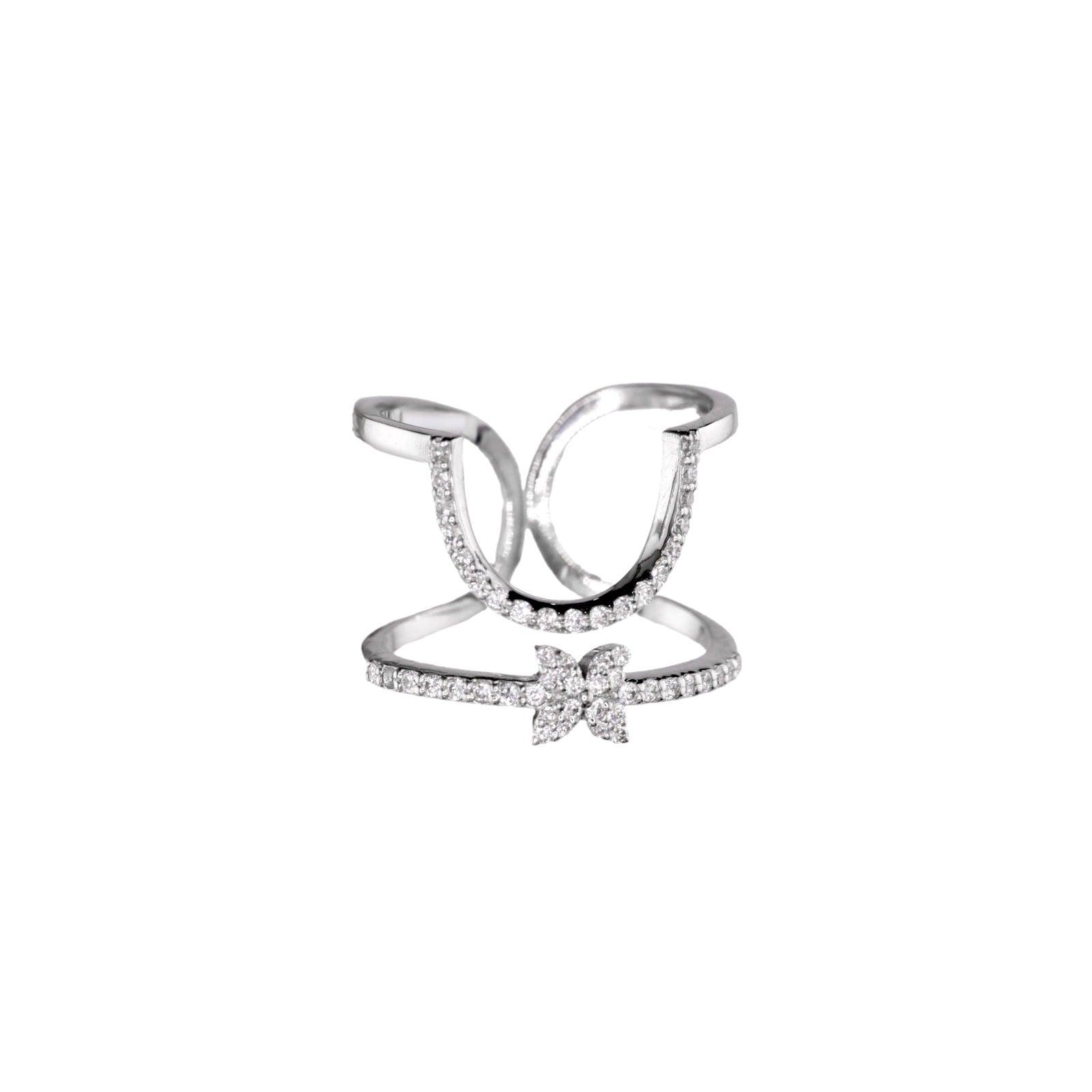 DIAMOND NAILRING BY SALEH SALLOM | 2.090g 18K - 0.070CT - Saleh Sallom