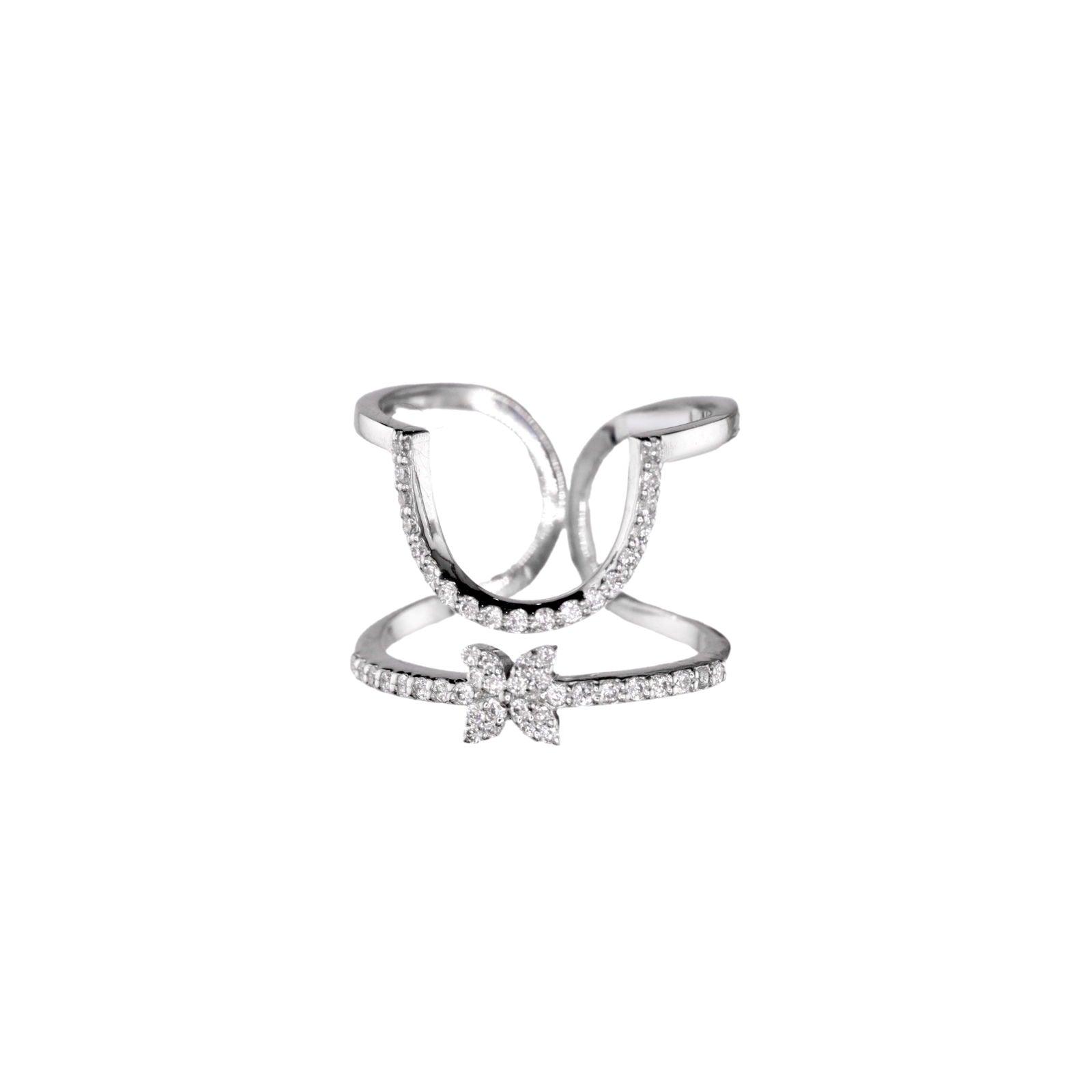 DIAMOND NAILRING BY SALEH SALLOM | 2.090g 18K - 0.070CT - Saleh Sallom