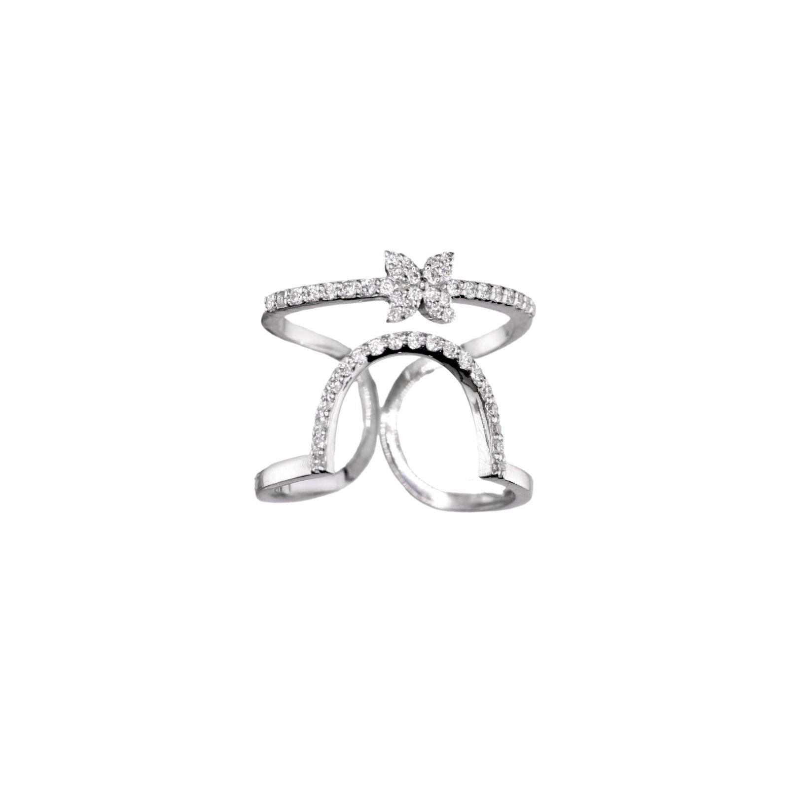 DIAMOND NAILRING BY SALEH SALLOM | 2.090g 18K - 0.070CT - Saleh Sallom