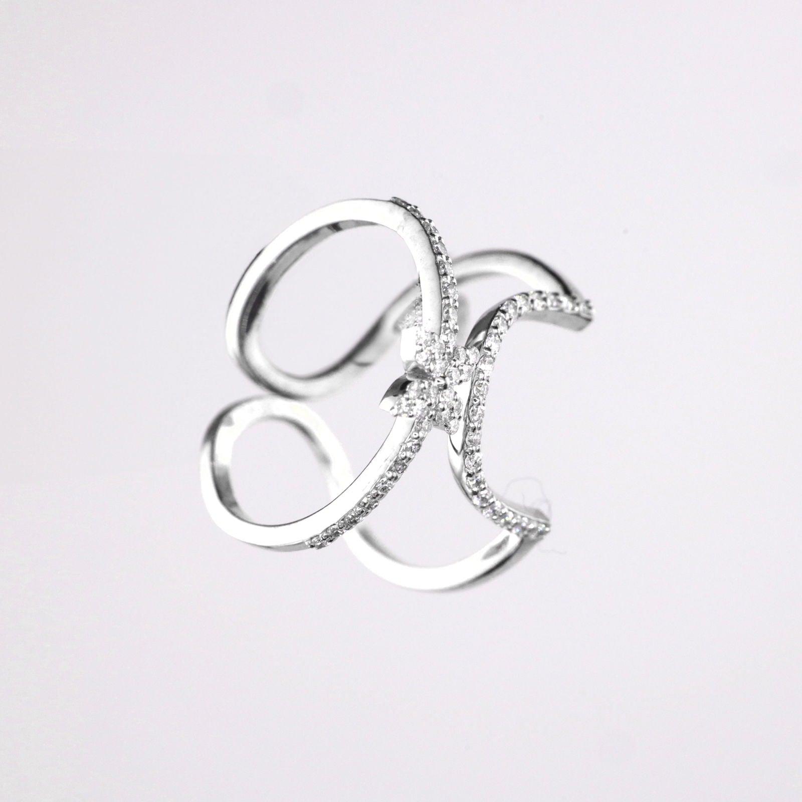 DIAMOND NAILRING BY SALEH SALLOM | 2.090g 18K - 0.070CT - Saleh Sallom