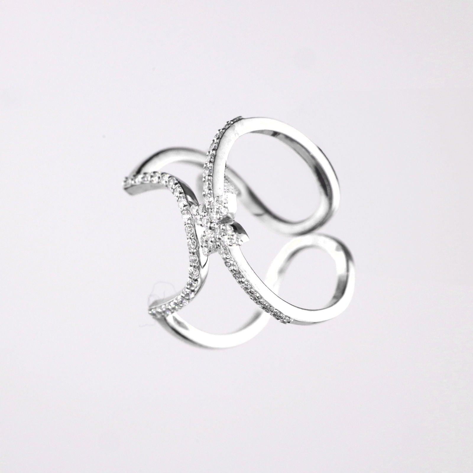 DIAMOND NAILRING BY SALEH SALLOM | 2.090g 18K - 0.070CT - Saleh Sallom