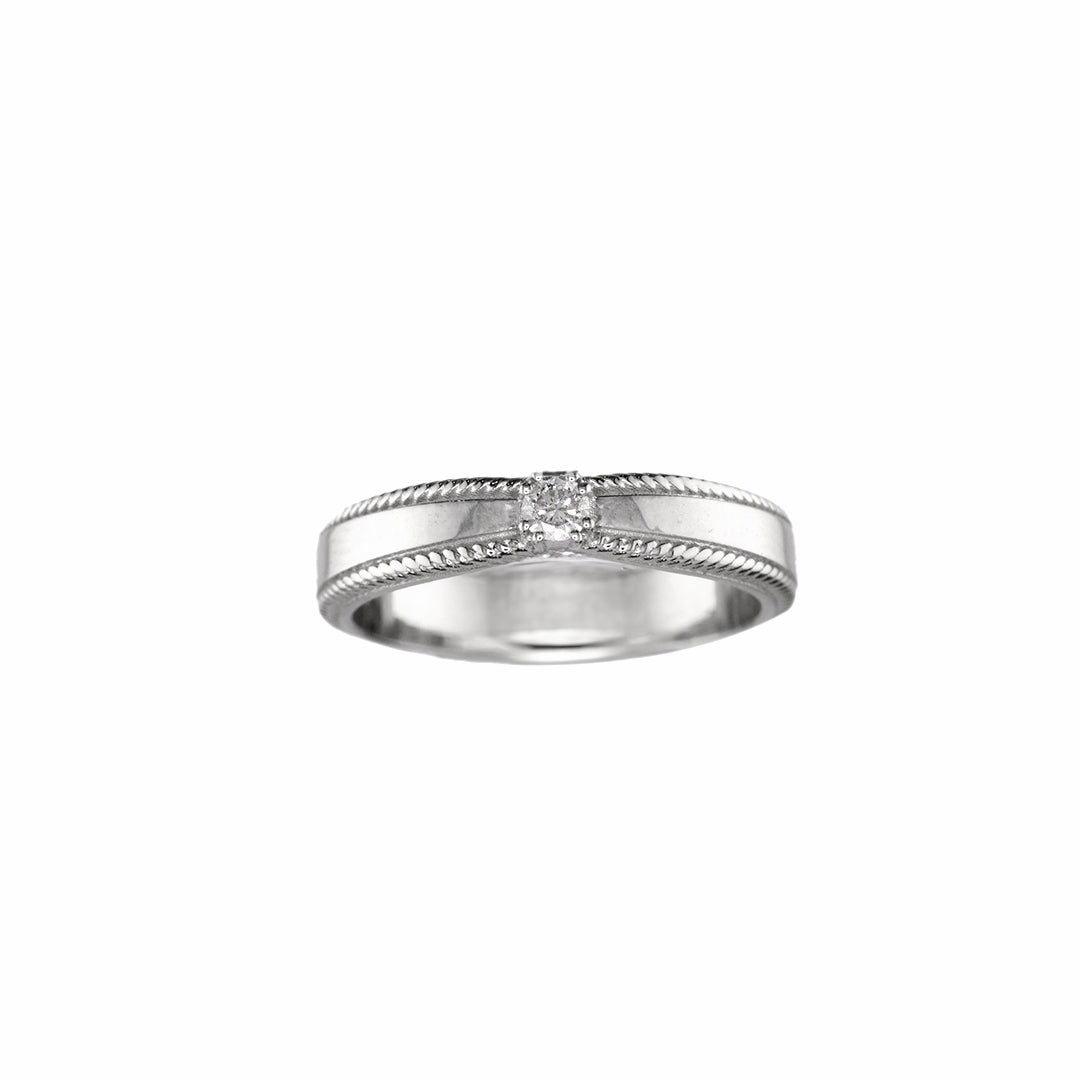 DIAMOND RING BY SALEH SALLOM | 5.84g 18K - 0.080 CT - Saleh Sallom