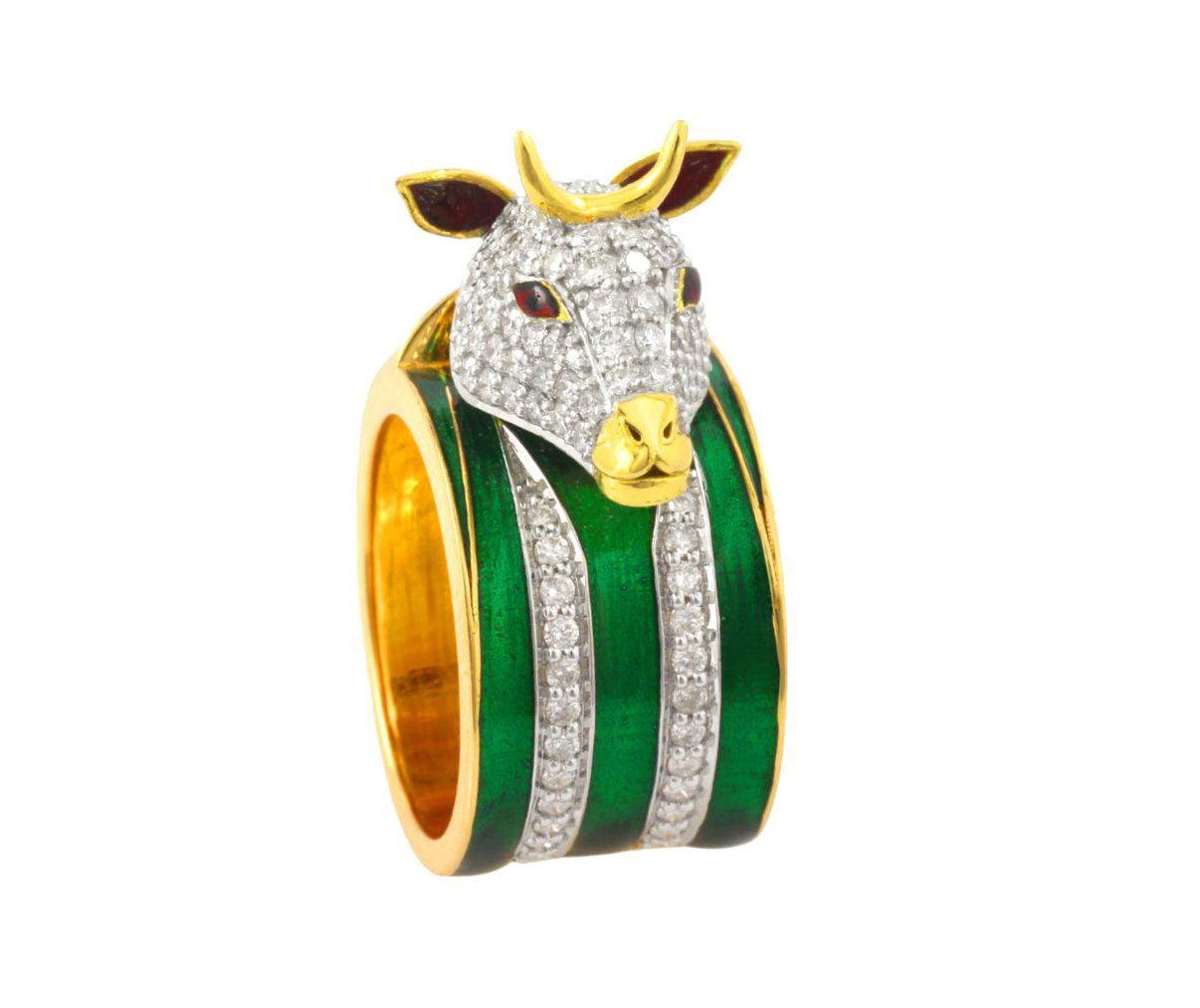 Diamond Ring  - By Saleh Sallom 18 Karat - Saleh Sallom