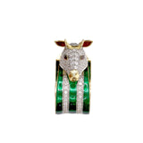 Diamond Ring  - By Saleh Sallom 18 Karat - Saleh Sallom