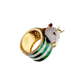 Diamond Ring  - By Saleh Sallom 18 Karat - Saleh Sallom