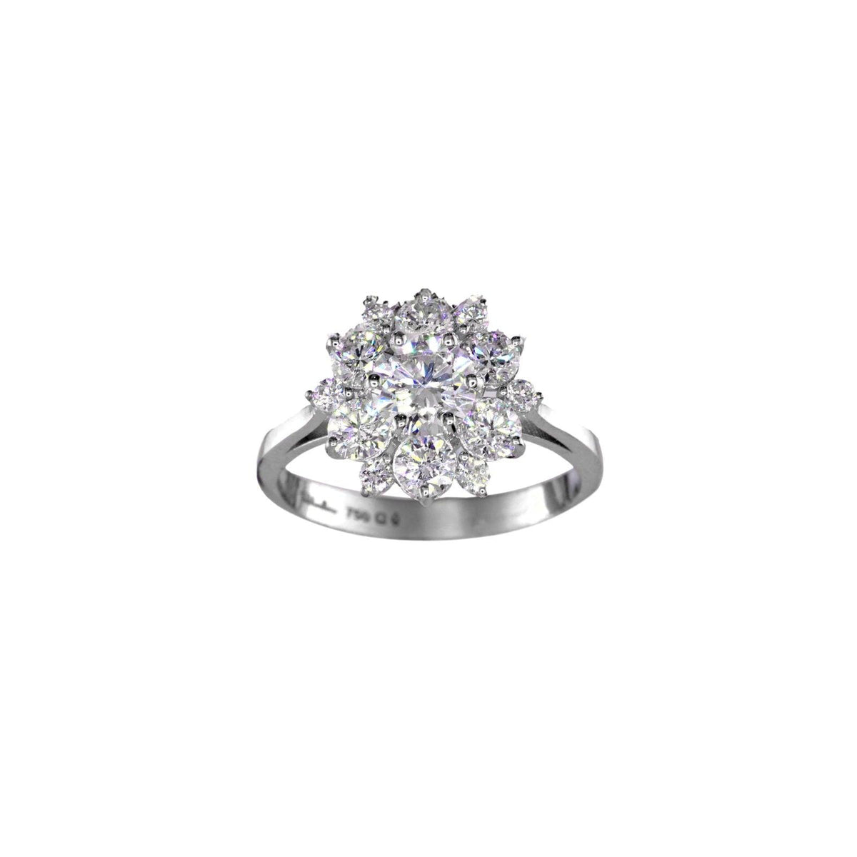 Diamond Ring  - By Saleh Sallom 18 Karat - Saleh Sallom