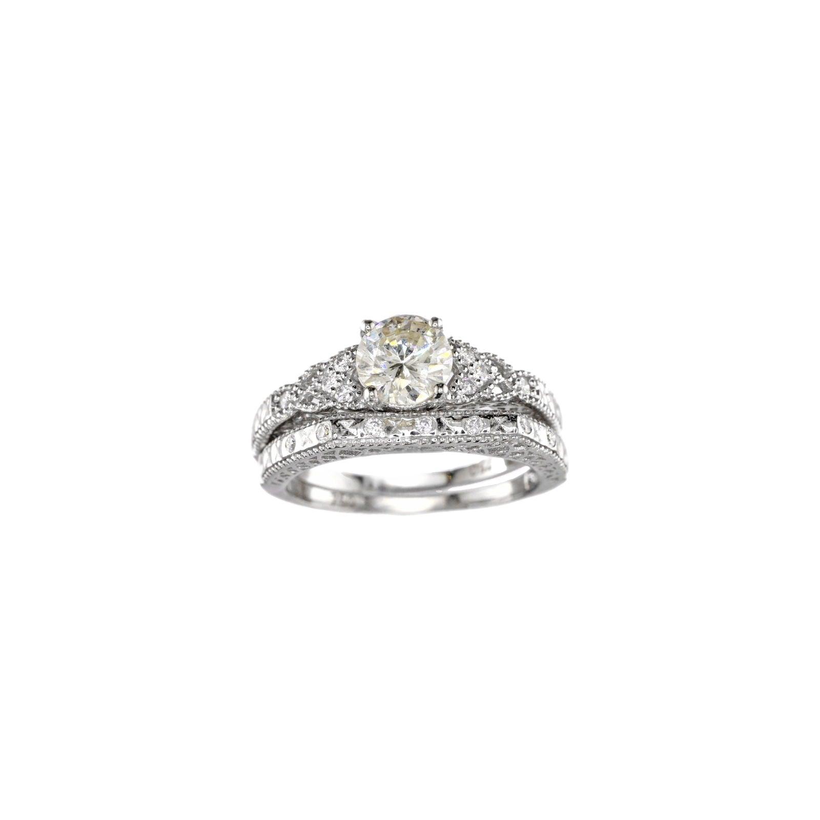 Diamond Ring Natural - By Saleh Sallom 18Karat | 1.00 carat - Saleh Sallom