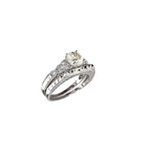 Diamond Ring Natural - By Saleh Sallom 18Karat | 1.00 carat - Saleh Sallom