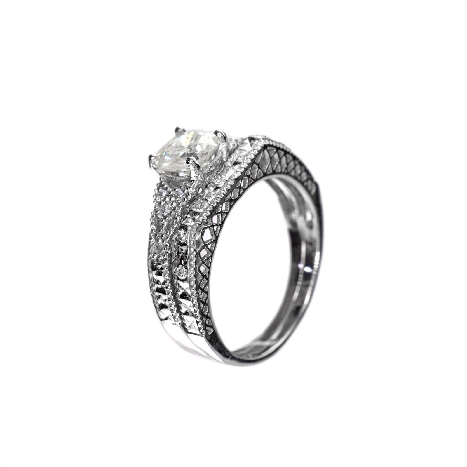 Diamond Ring Natural - By Saleh Sallom 18Karat | 1.00 carat - Saleh Sallom