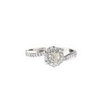 Diamond Ring Natural - By Saleh Sallom 2.43 g 18 Karat | 0.52 carat - Saleh Sallom