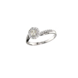 Diamond Ring Natural - By Saleh Sallom 2.43 g 18 Karat | 0.52 carat - Saleh Sallom