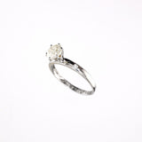 Diamond Ring Natural - By Saleh Sallom 2.470g 18Karat | 1.14 carat - Saleh Sallom
