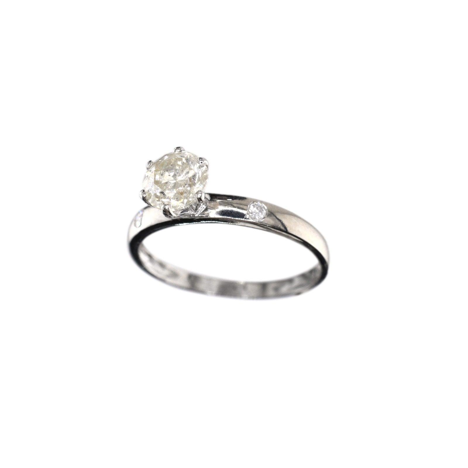 Diamond Ring Natural - By Saleh Sallom 2.470g 18Karat | 1.14 carat - Saleh Sallom