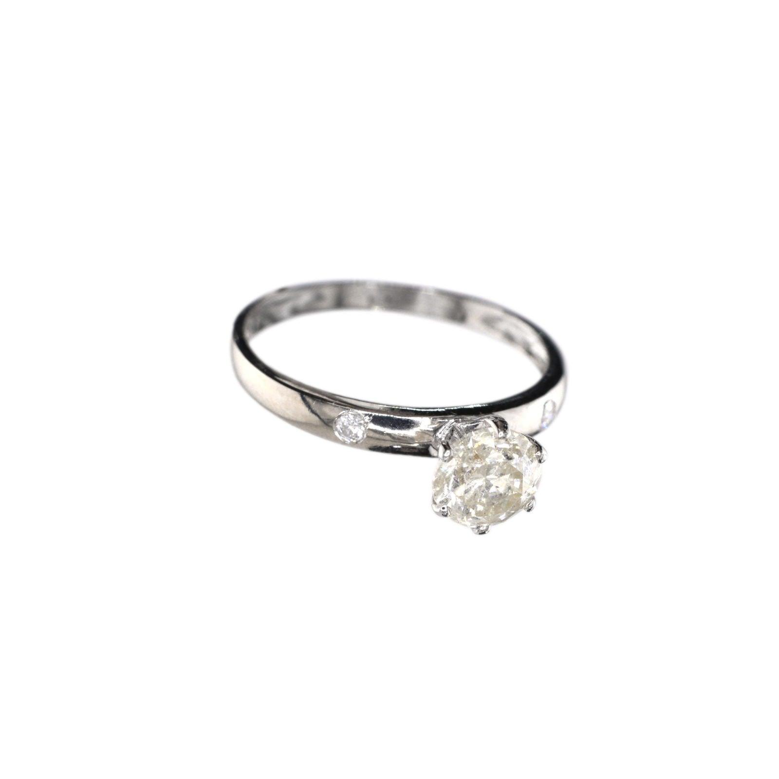 Diamond Ring Natural - By Saleh Sallom 2.470g 18Karat | 1.14 carat - Saleh Sallom