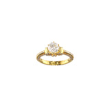 Diamond Ring Natural - By Saleh Sallom 3.49g 18Karat | 1.38 carat - Saleh Sallom
