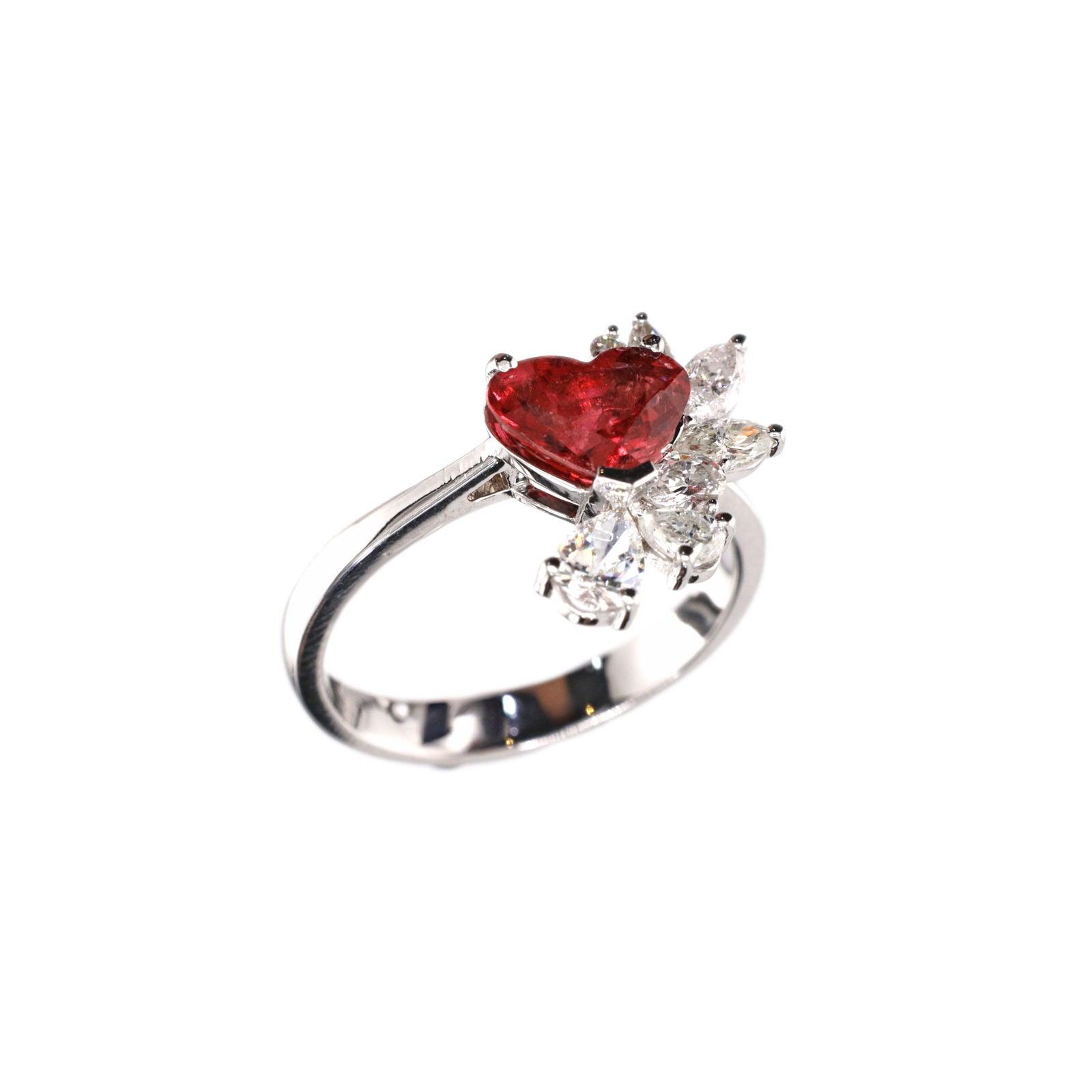 Diamond Ring Natural - By Saleh Sallom 3.76g 18Karat | 1.33 carat - Saleh Sallom
