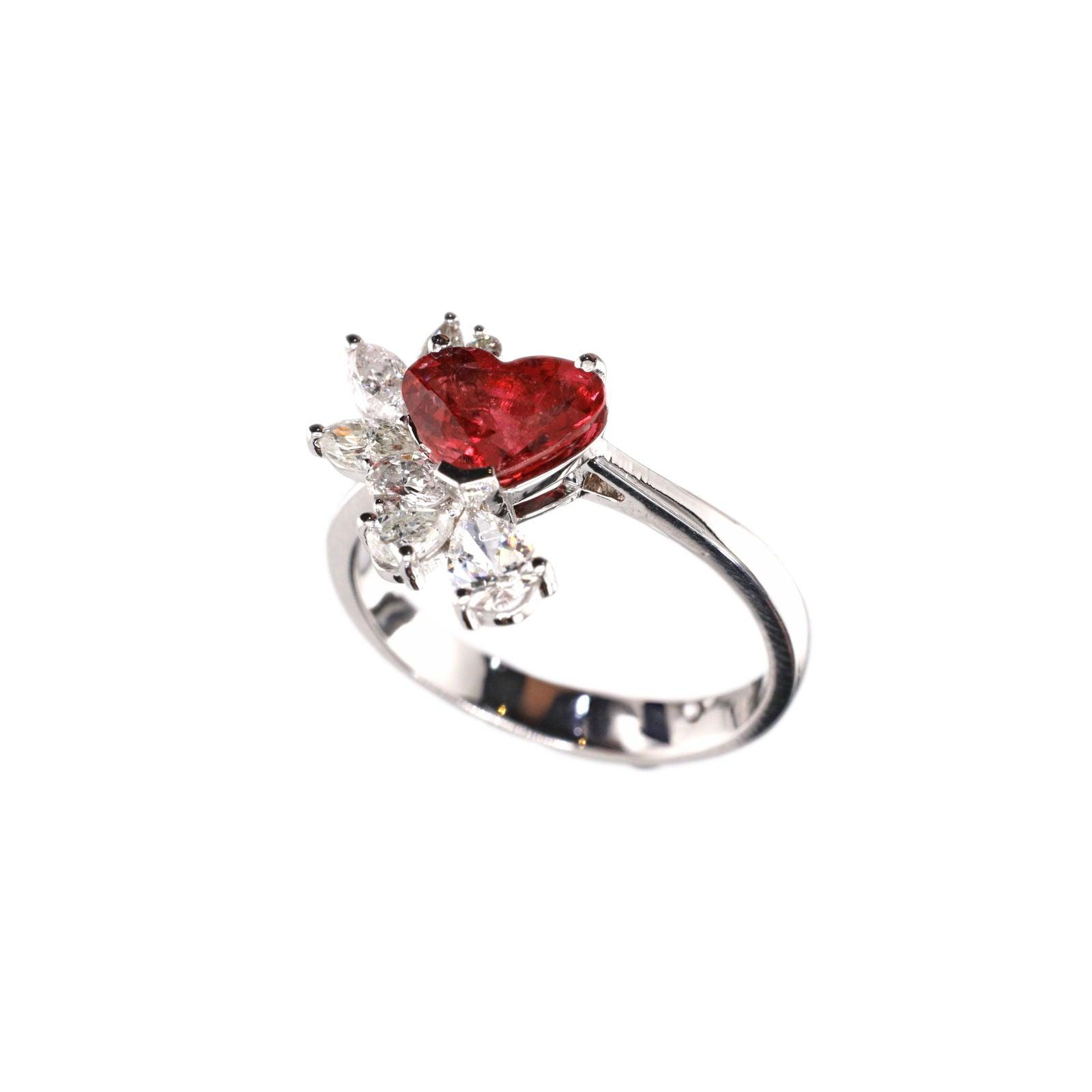 Diamond Ring Natural - By Saleh Sallom 3.76g 18Karat | 1.33 carat - Saleh Sallom