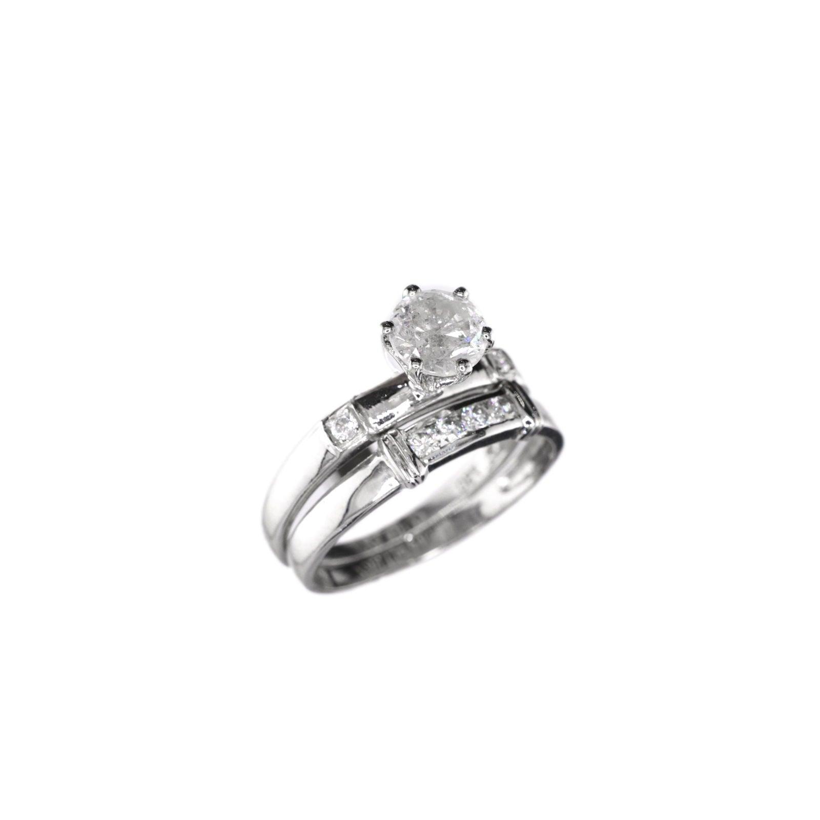 Diamond Ring Natural - By Saleh Sallom 4.36g 18Karat | 1.09 carat - Saleh Sallom