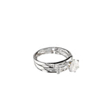 Diamond Ring Natural - By Saleh Sallom 4.36g 18Karat | 1.09 carat - Saleh Sallom