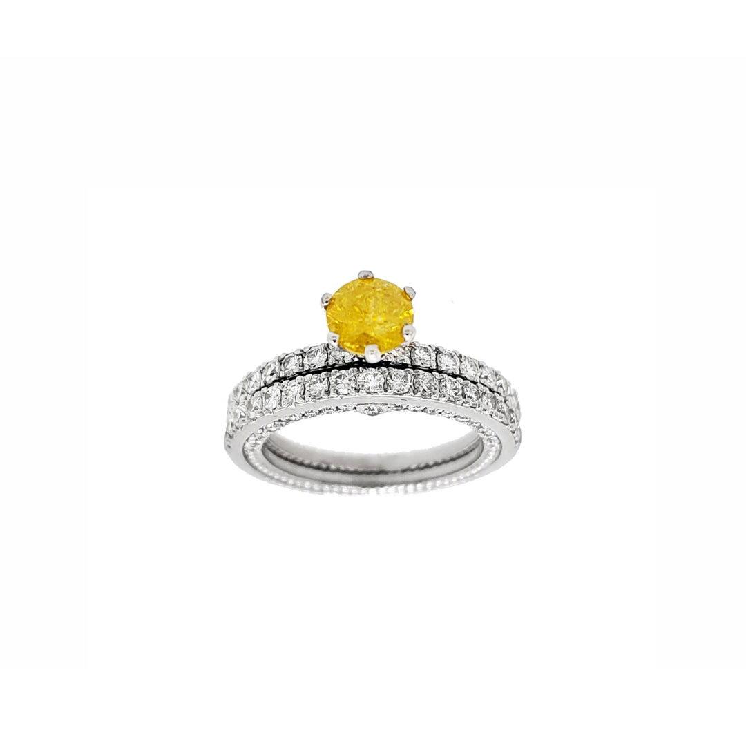 Diamond Ring Natural - By Saleh Sallom 6.90g Karat | 1.90 carat - Saleh Sallom