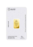 Emirates Gold 5g Gold Bar Fine Gold 999.9 Purity - 5 Grams - Saleh Sallom