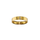 GOLD RING BY SALEH SALLOM | 4.480g 18K - 0.070 CT - Saleh Sallom