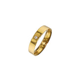GOLD RING BY SALEH SALLOM | 4.480g 18K - 0.070 CT - Saleh Sallom