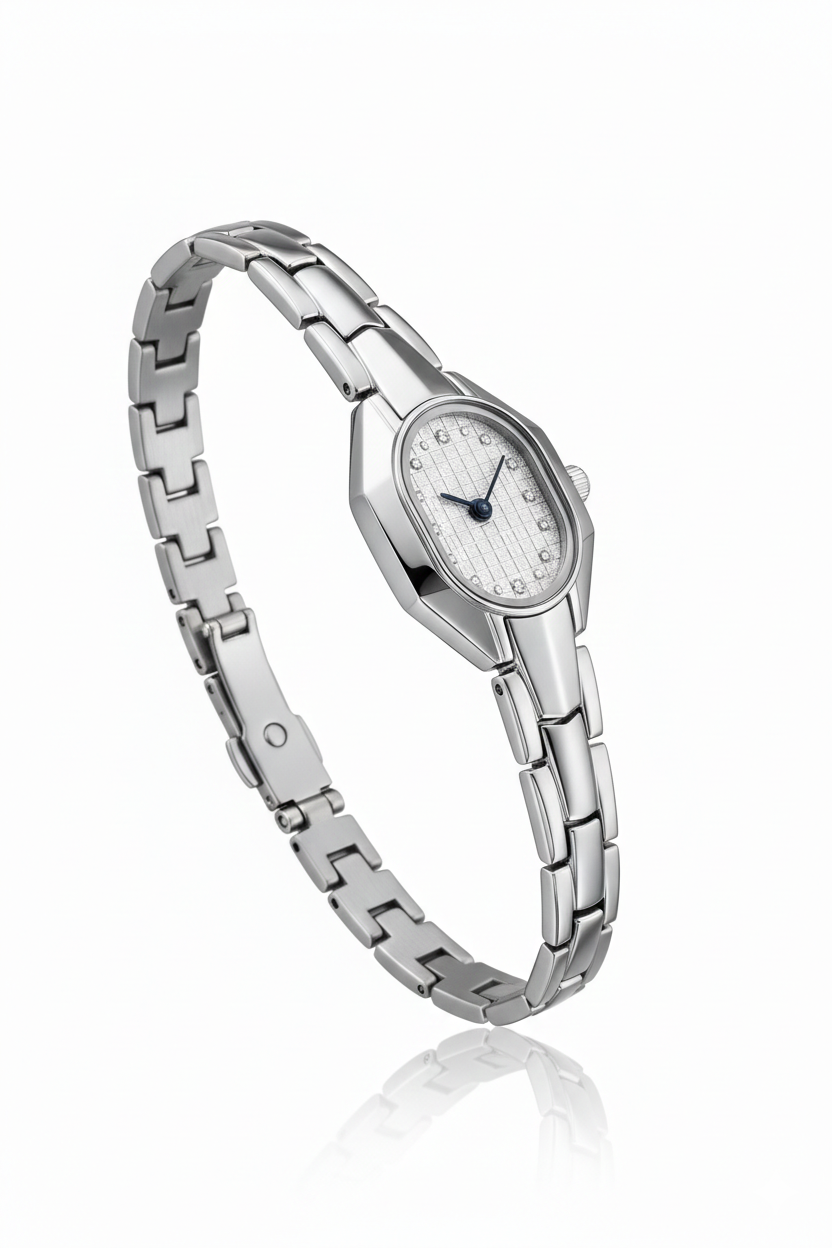 Luxury Natural Diamond Women’s Watch 0.06 Carat D Color VS-SI – Saleh Sallom Jewelry-Saleh Sallom