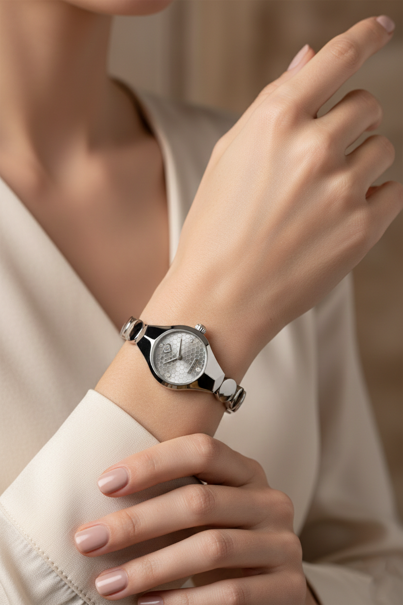 1.50 Carat Lab-Created Diamond Luxury Watch – D Color VS1 | Saleh Sallom Secondary image