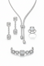 Evil Eye Diamond Necklace 18K Yellow Gold with Natural Diamond Accents-Saleh Sallom