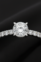 Classic Solitaire Diamond Ring-Saleh Sallom