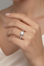 Classic Solitaire Diamond Ring-Saleh Sallom