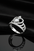 Crown-Inspired Laboratory-Grown Diamond Ring-Saleh Sallom