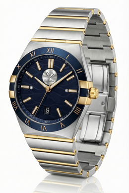 0.04 Carat Natural Diamond Two-Tone Luxury Watch – D Color VS1 | Saleh Sallom-Saleh Sallom