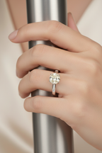 18K White Gold with Natural Diamond Accents-Saleh Sallom