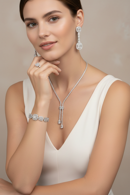 Evil Eye Diamond Necklace 18K Yellow Gold with Natural Diamond Accents-Saleh Sallom