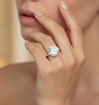 Ultra Luxury Round Solitaire Diamond Ring | 7.00 Carat | D Color VS1 | White Gold | Saleh Sallom-Saleh Sallom
