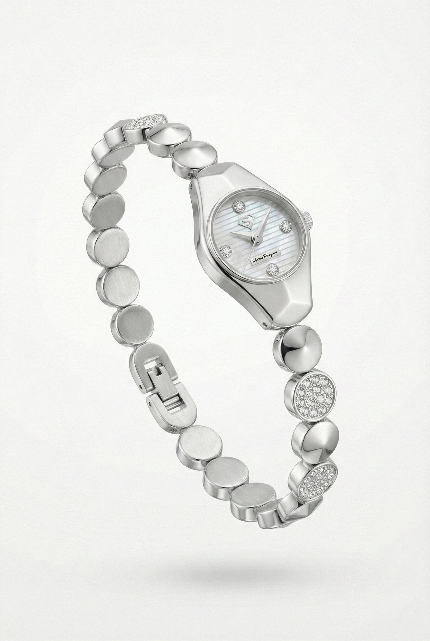 1.00 Carat Natural Diamond Luxury Watch – D Color VS1 | Saleh Sallom