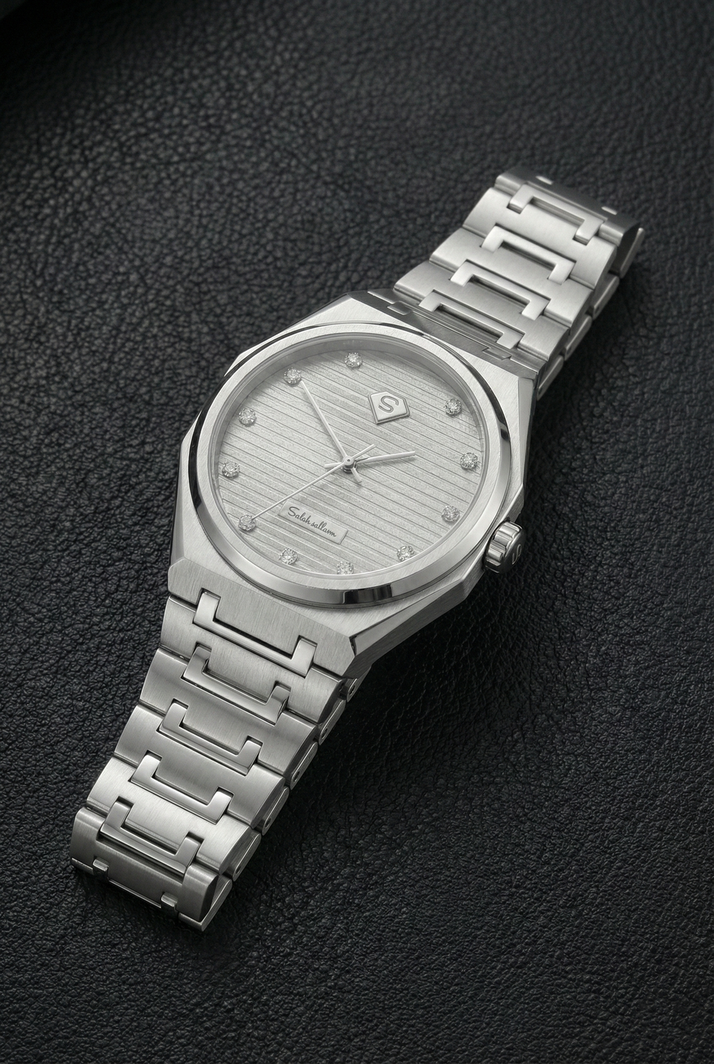 0.25 Carat Natural Diamond Luxury Watch – D Color VS1 | Saleh Sallom-Saleh Sallom