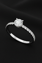Classic Solitaire Diamond Ring-Saleh Sallom