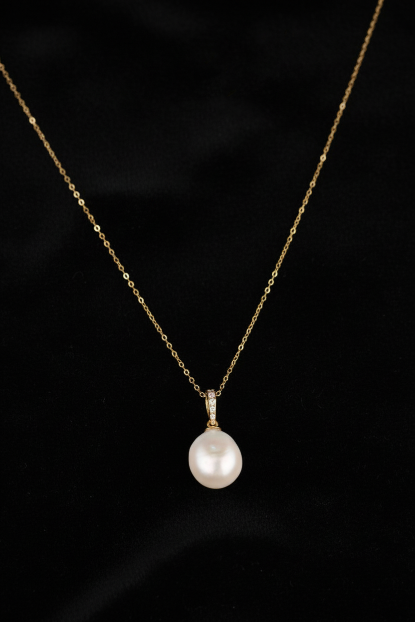 Eterna Pure Diamond Necklace Natural Diamond · White Gold 18K-Saleh Sallom